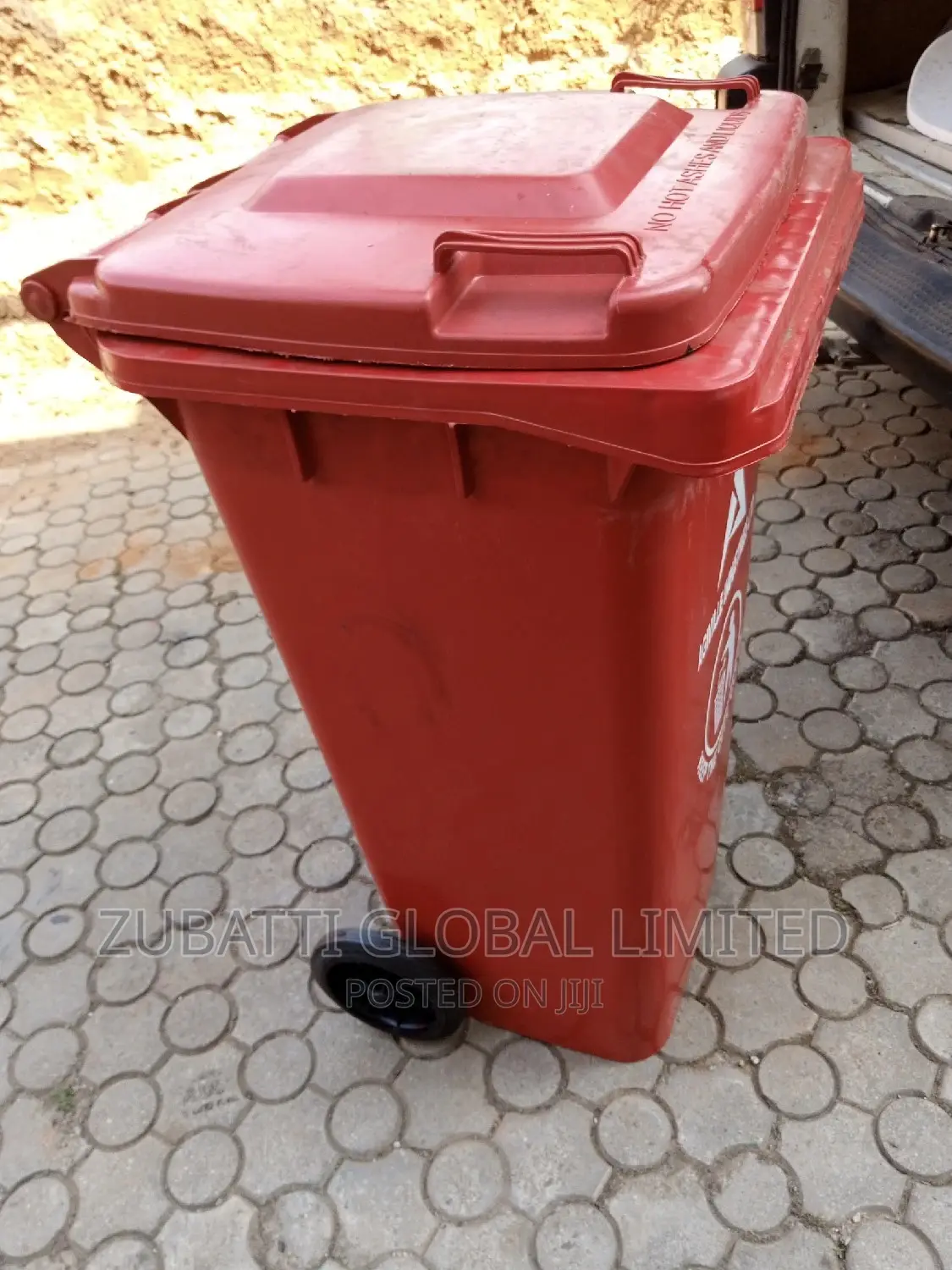 Environmental Wheels Waste Bin / Industrial Wheels Waste Bin