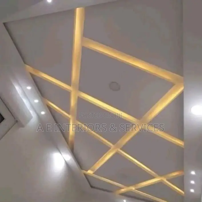 Pop Ceiling and Wall Console Interior Design