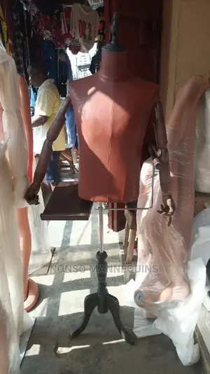 Male Dressform With Shoe and Trouser Stand Display