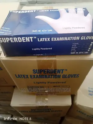 Latex Examination Hand Gloves(Lightly Powdered) 10pkts