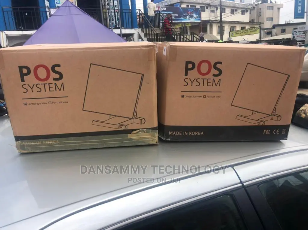 Retail in Operation Double Screen Touch Screen
