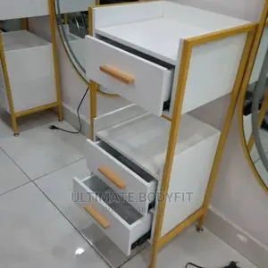 Brand New Styling Workstation Salon Cabinet