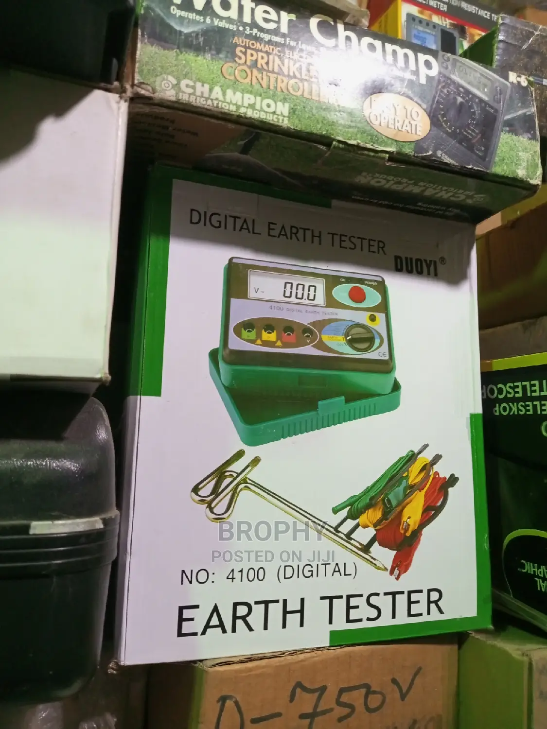 Digital Earth Resistance Tester