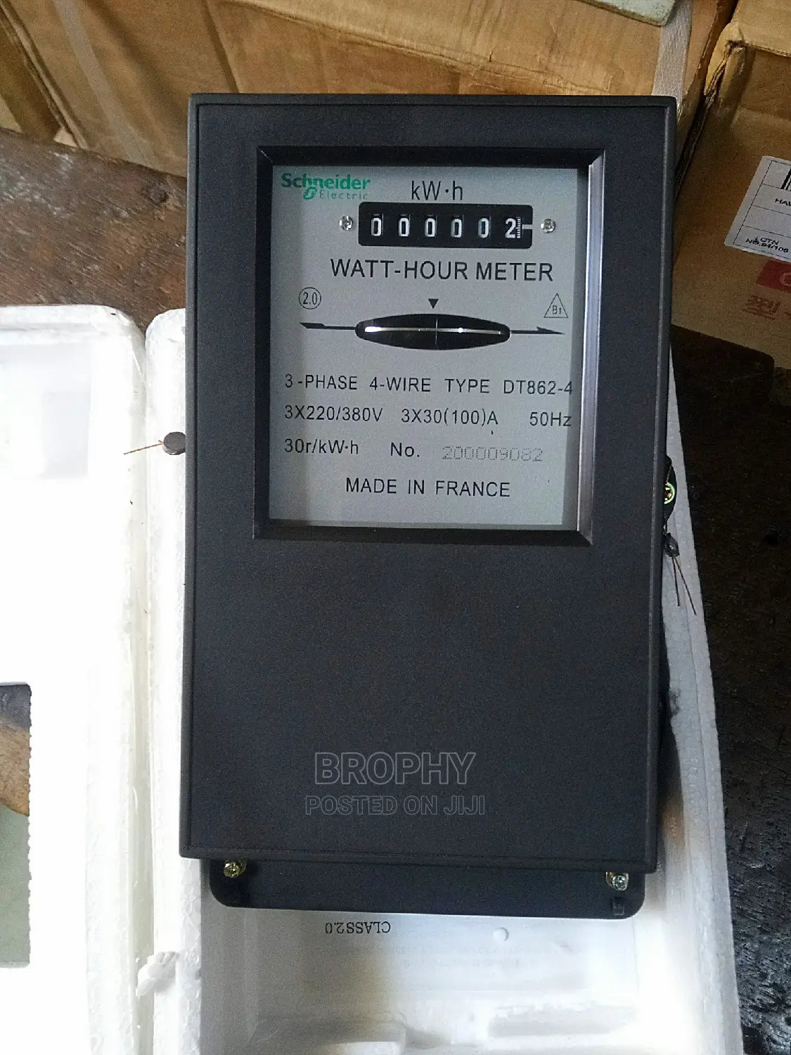Three Phase Analog Check Meter