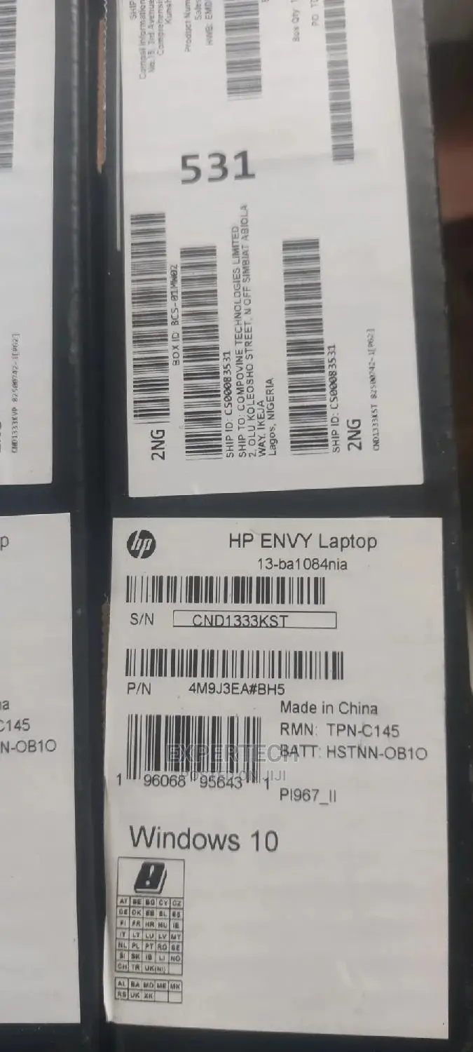 New Laptop HP Envy 13 8GB Intel Core i5 SSD 512GB