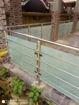 Gold Handrail for Staircase
