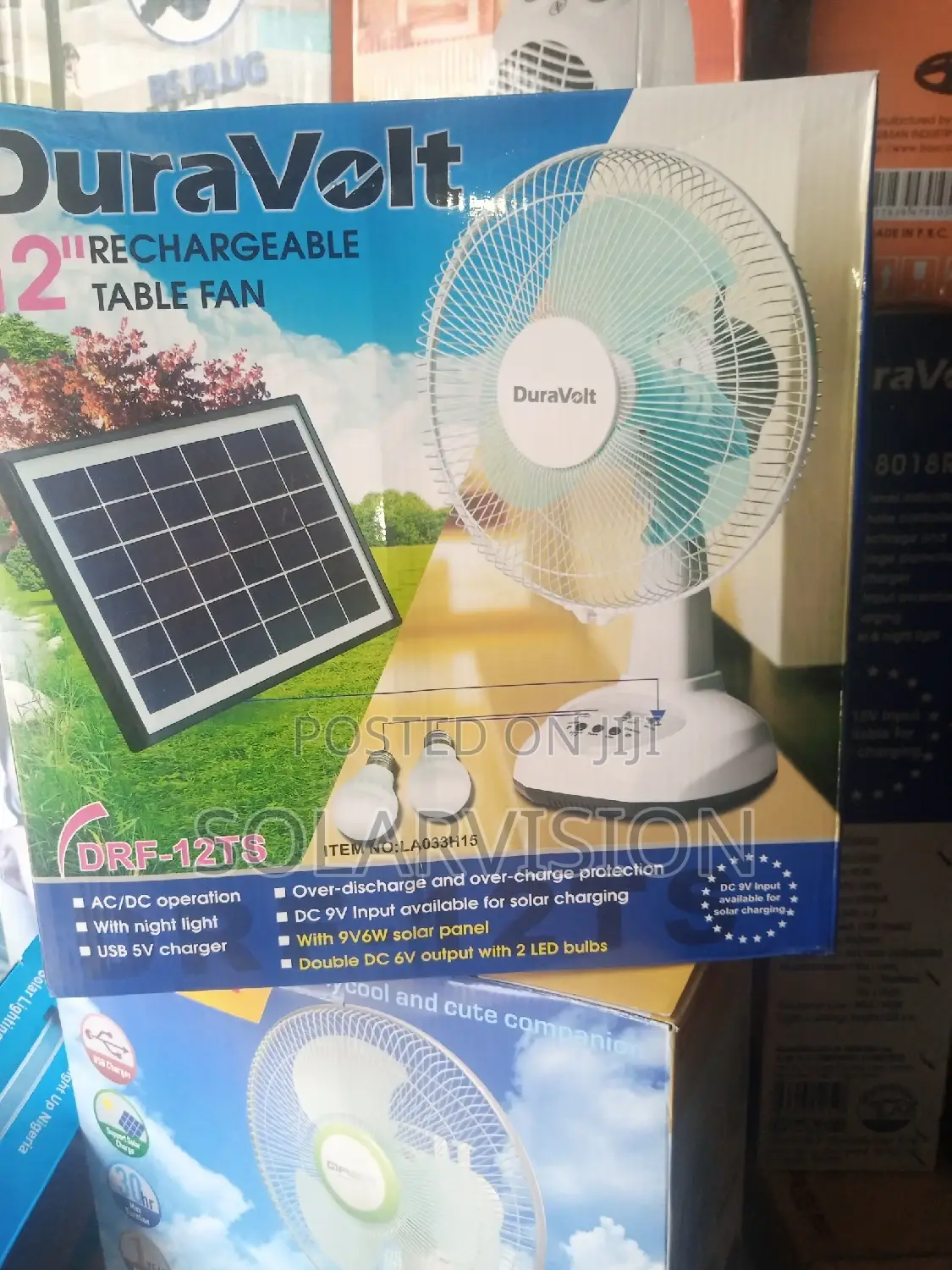 20hours Solargenerator Fan With Bulbs