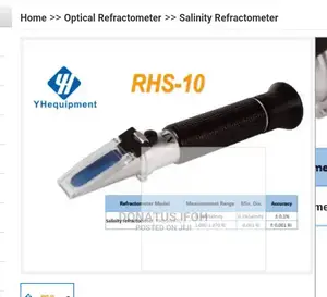 Photo - RHS-10 ATC Salinity 0-10% 1.000-1.070ri Optical Refractomete