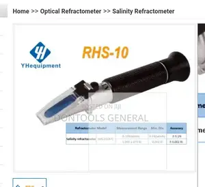 RHS-10 ATC Salinity 0-10% 1.000-1.070ri Optical Refractomete