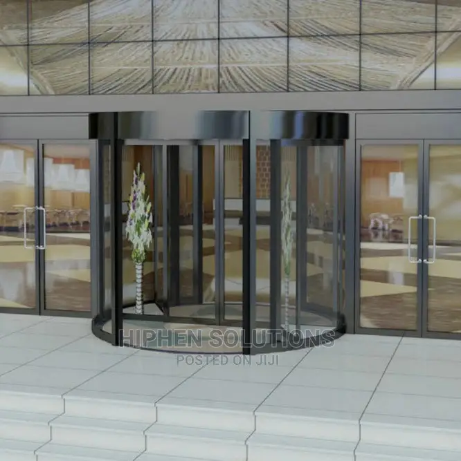 Main Front Automatic Revolving Door