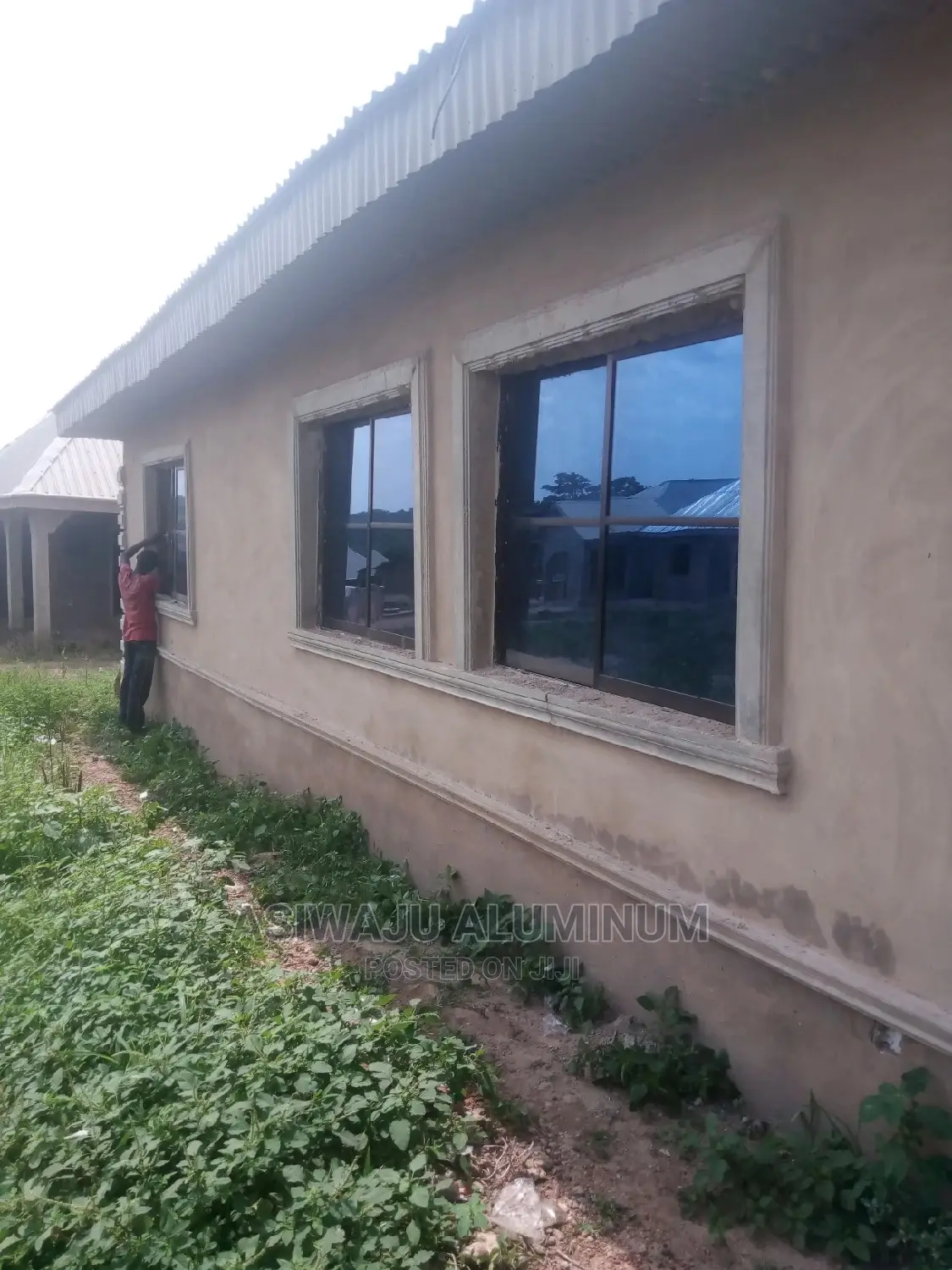 6,5 Colour 5ft by 4ft Aluminum Sliding Windows