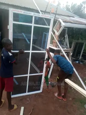 3.5ft by 8ft Aluminum Front Door