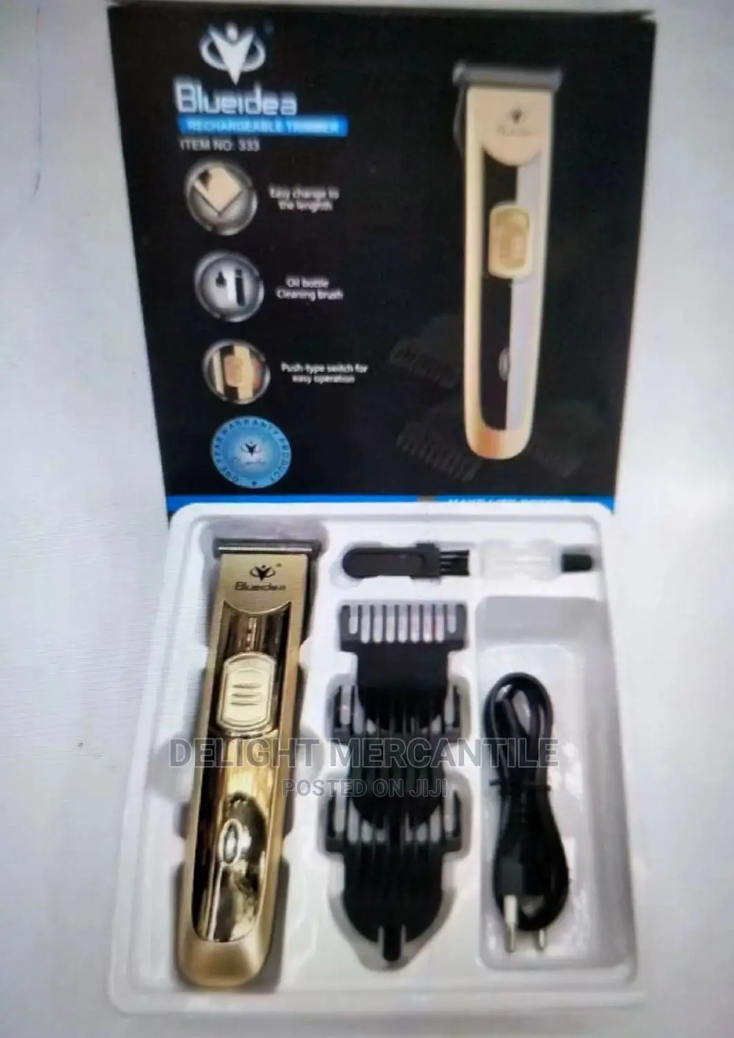 Blueidea Rechargeable Hair Beard Shaver Trimmer Clipper