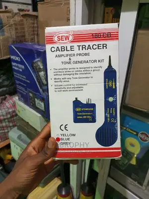 Cable Tracer Amplifier Probe and Tone Generator Kit