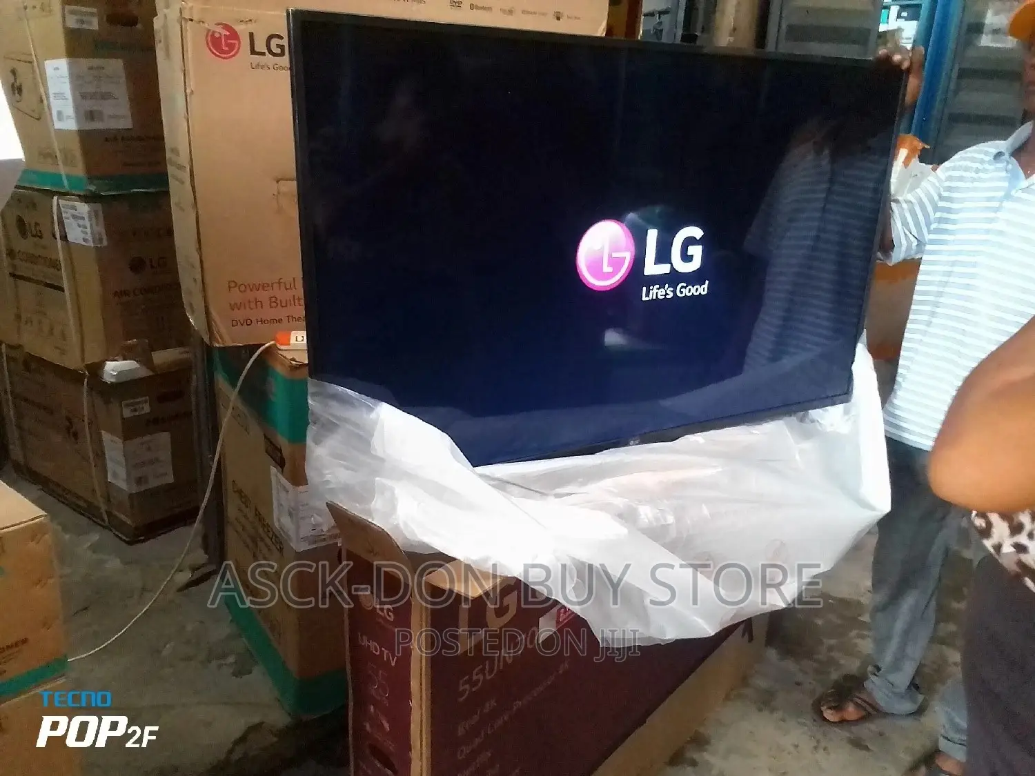 Original Lg 55inches Smart Television Webos ( Bluetooth)