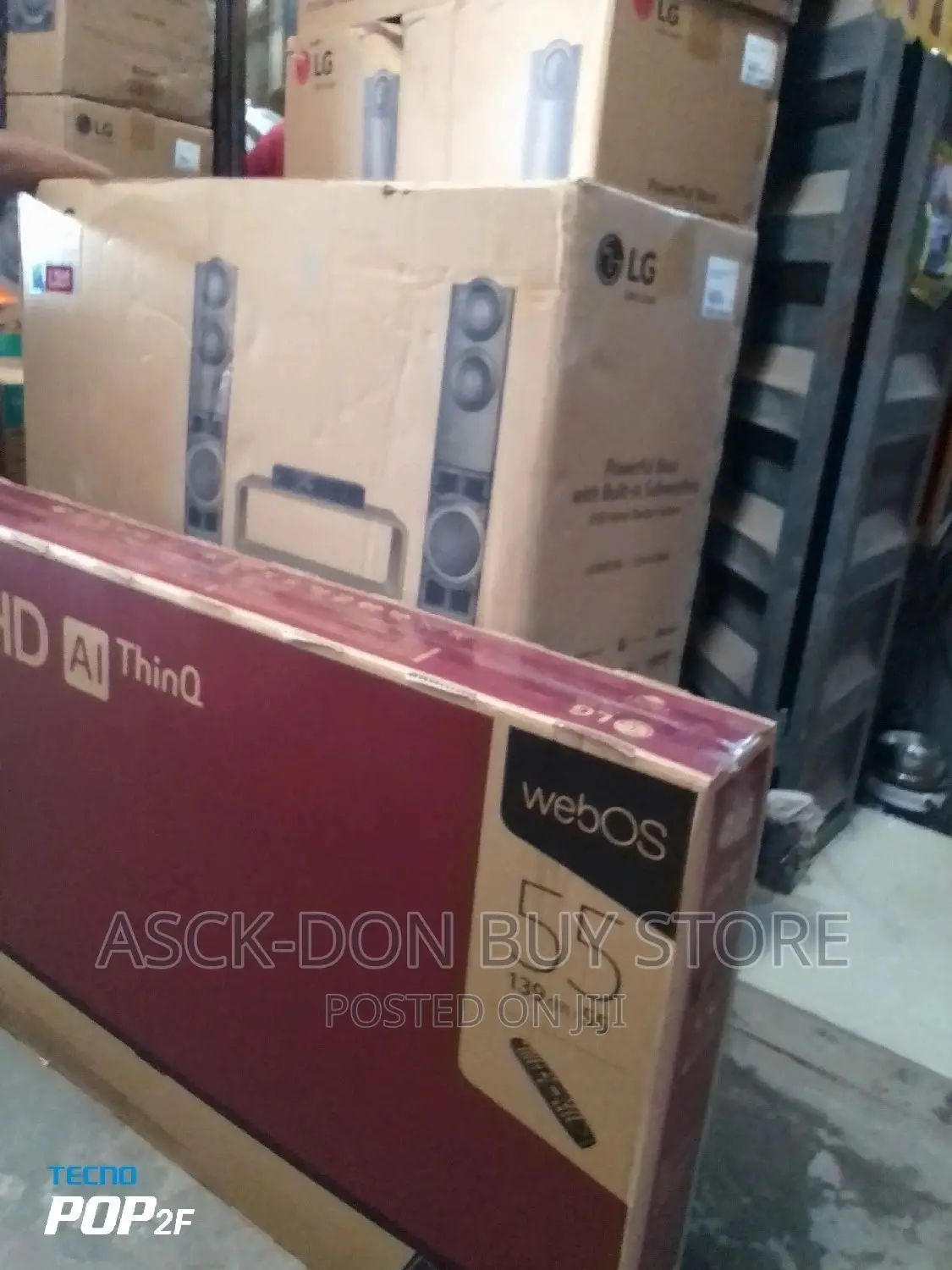 Original Lg 55inches Smart Television Webos ( Bluetooth)