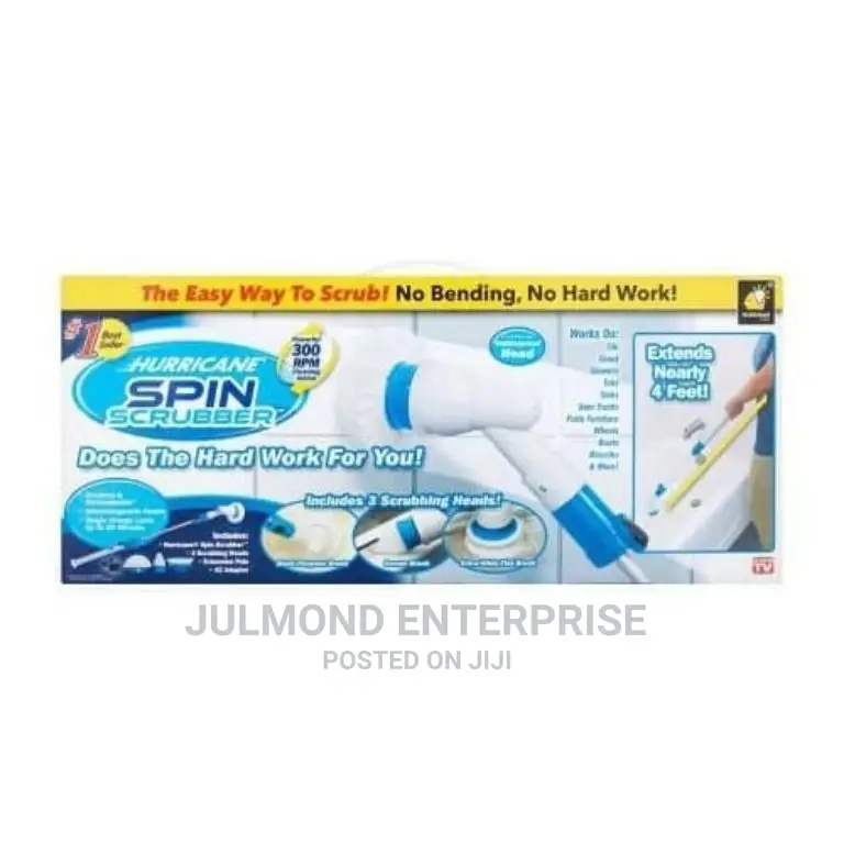 Hurricane Rechargeable Spin Scrubber