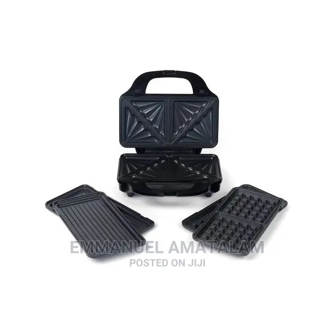 Salter 3 in 1 Deep Fill Sandwich, Waffle and Grill Maker in Lekki