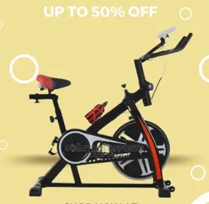 Spinning Bike With Water Bottle