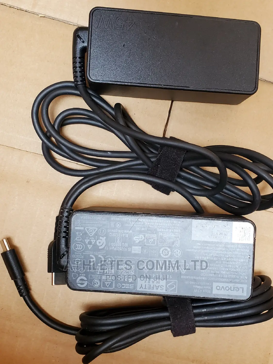 Lenovo Laptop Type C Charger 45watts