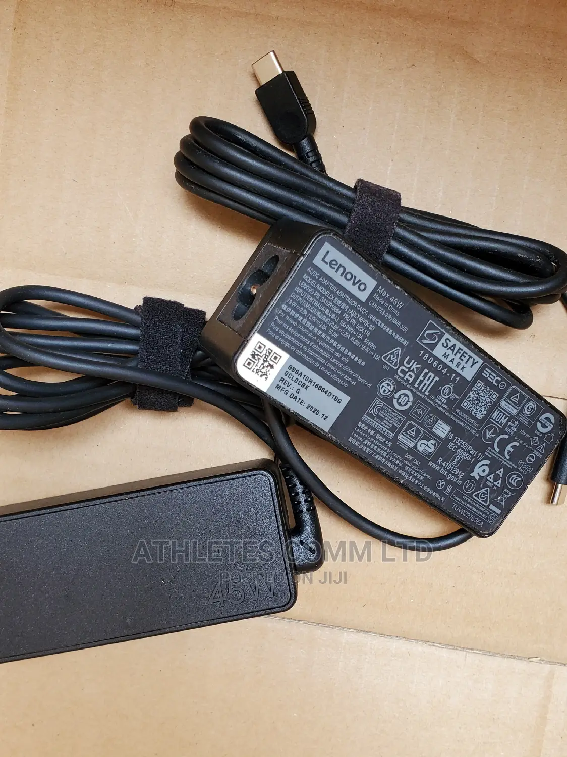 Lenovo Laptop Type C Charger 45watts