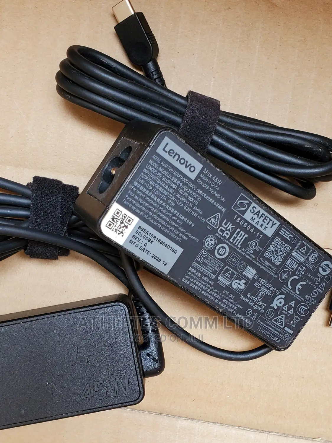 Lenovo Laptop Type C Charger 45watts