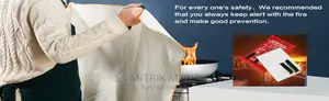 Safety Fire Extinguisher Fiberglass Shelter Cover Fireblank