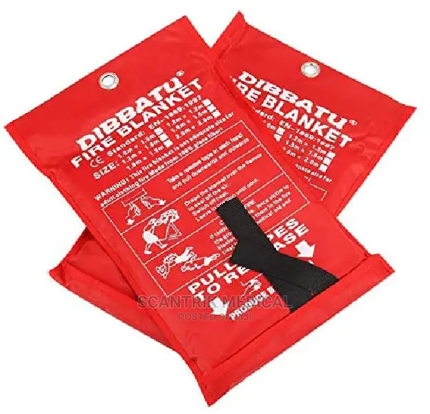 Home Safety Fire Blanket Kitchen Quick Release Protection
