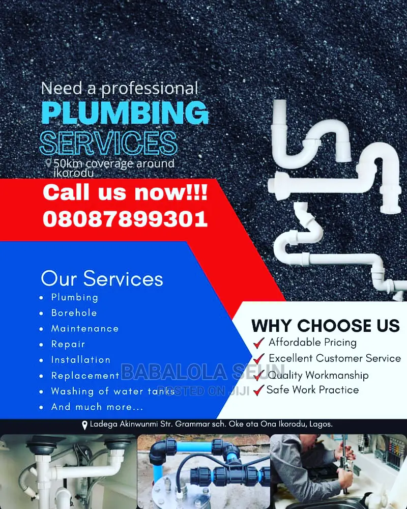 You Need of Plumber