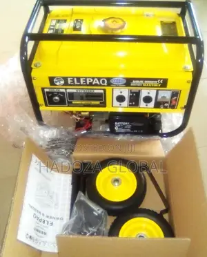 Elepaq 5kva Sv7800 Automatic Gen + Engraved Elepaq on Tank