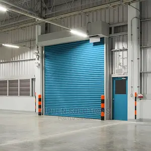 Galvanized Steel Roller Rolling Shutter Garage Door