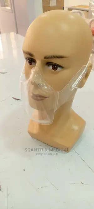 Plastic Anti-Fog Mouth Shield Guard Visor Reusable