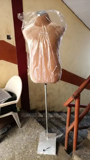 Male Gold Colour Padded Pinnable Dressform Stand
