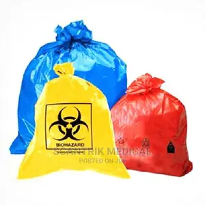 Biohazard Yellow Plastic Bag 5 Litres (50 Pcs)