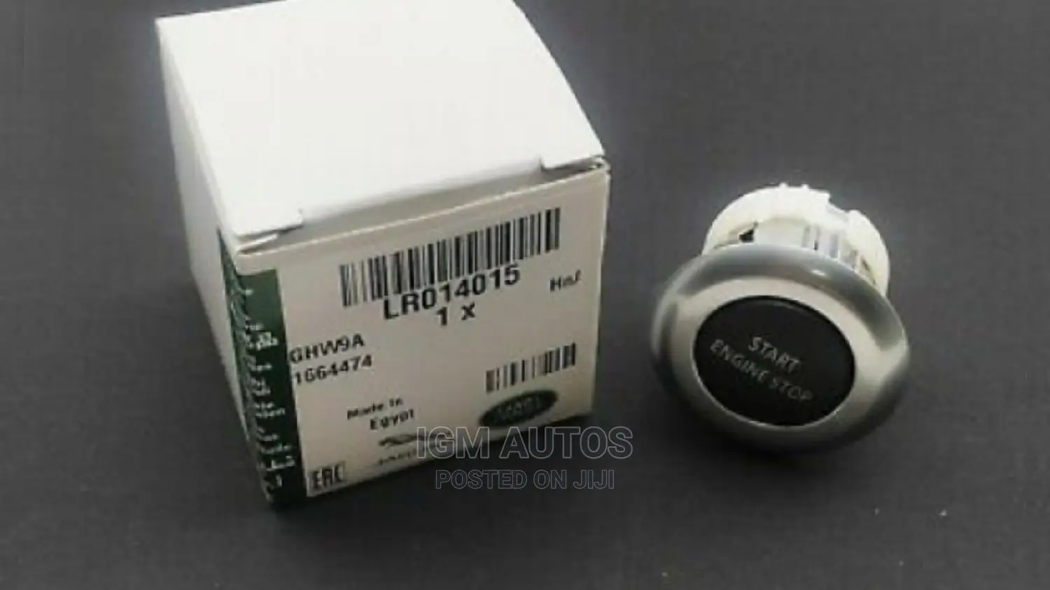 Engine Start Button for Range Rover