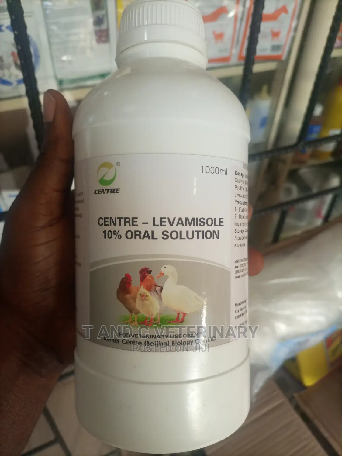Center Levamisole 10% Oral Solution 1L