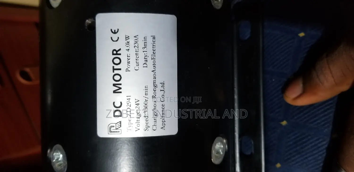 New 5hp Dc Motor Original