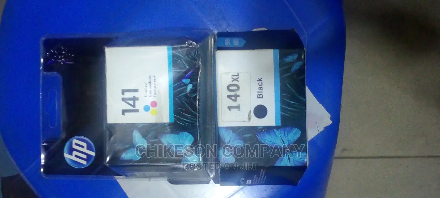 Hp Ink 141colour and 140 Black