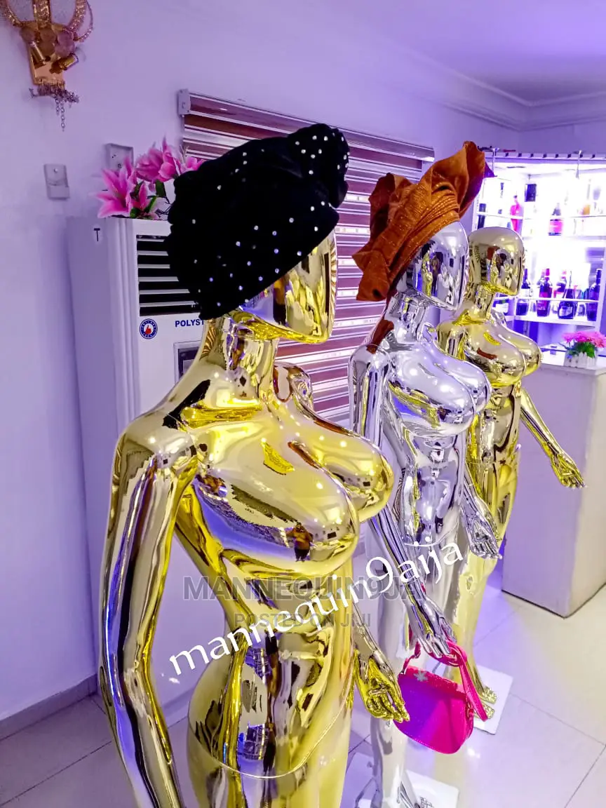 Glittering Gold Mannequin