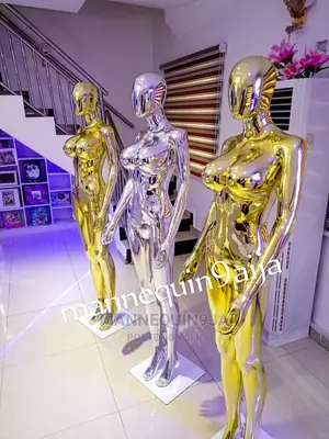 Glittering Gold Mannequin