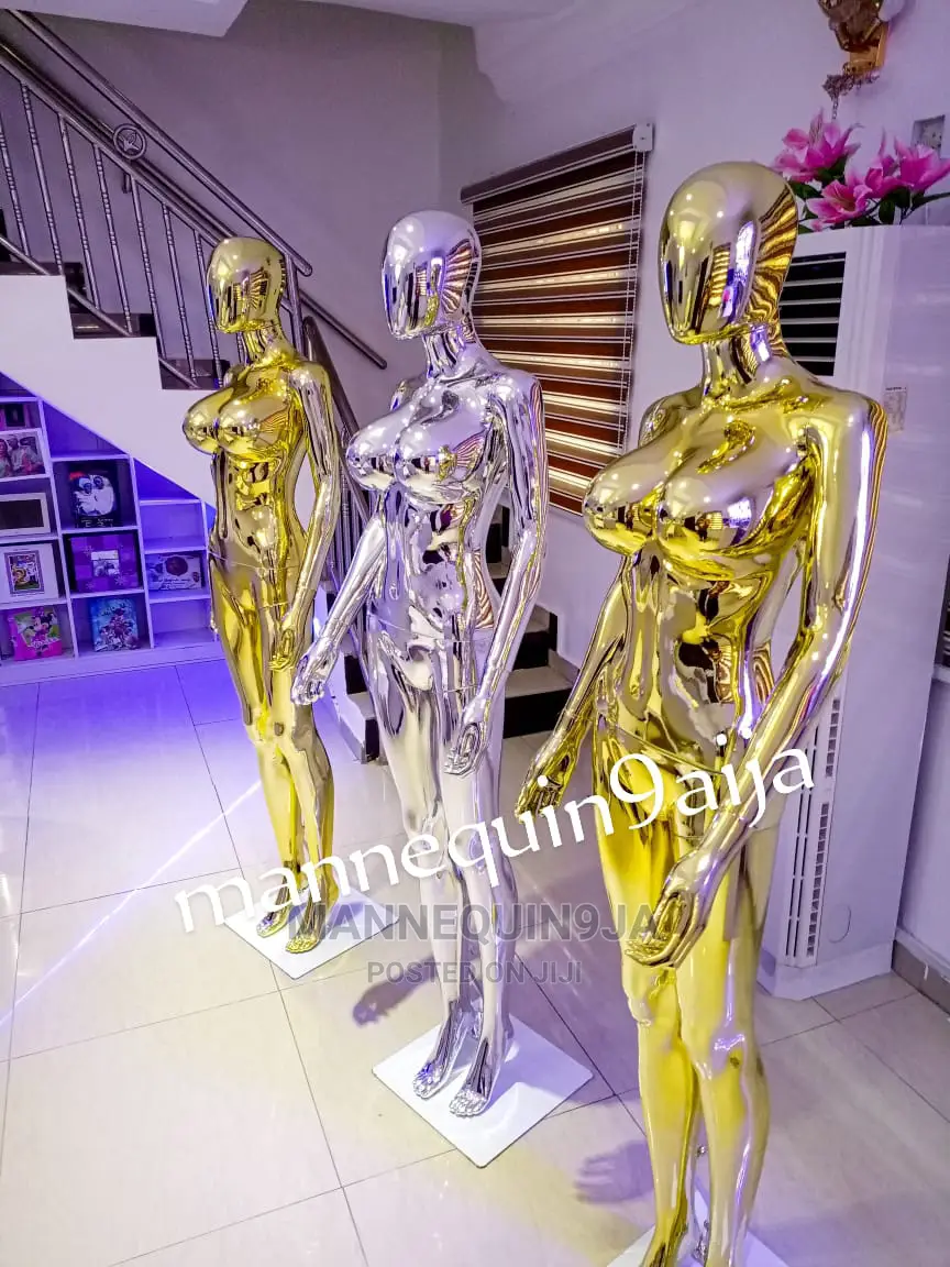 Glittering Gold Mannequin