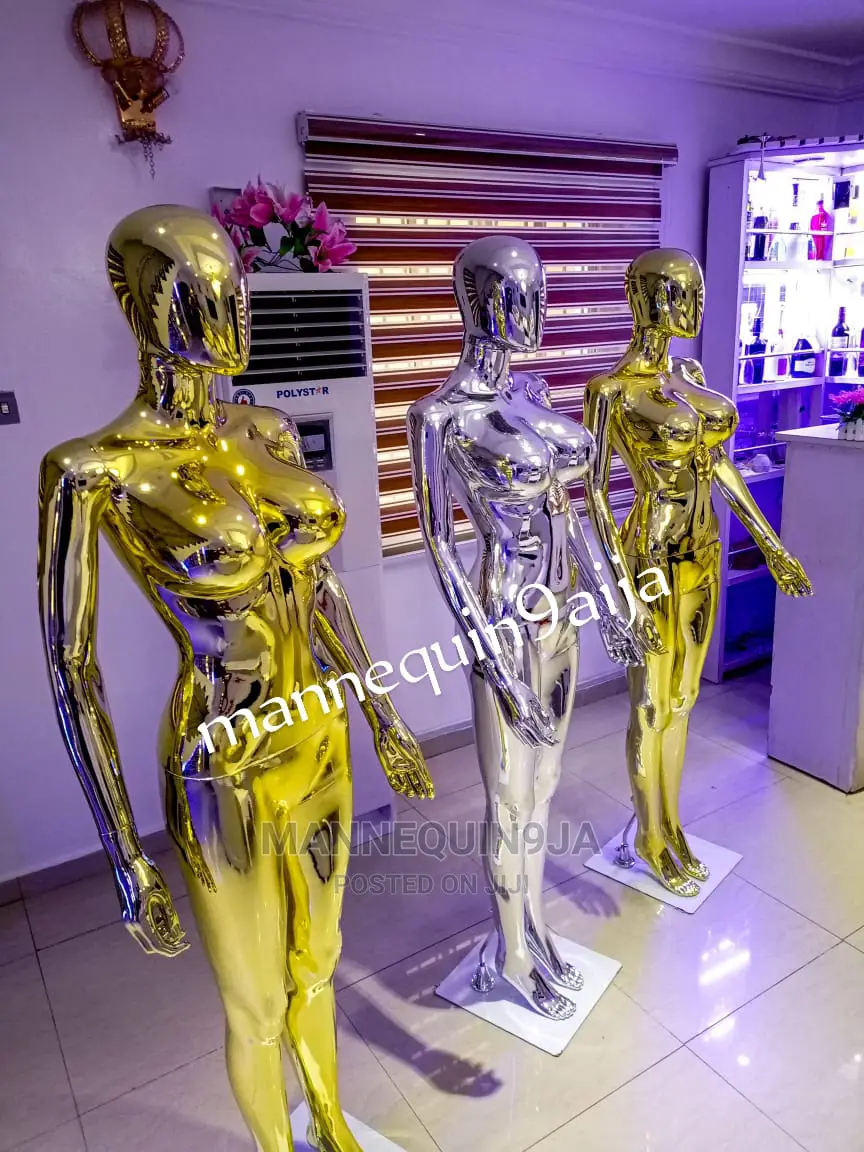 Glittering Gold Mannequin