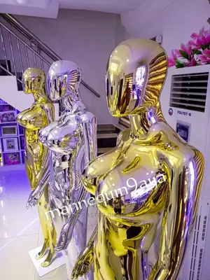 Glittering Gold Mannequin