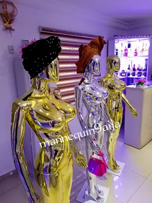 Glittering Gold Mannequin