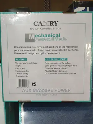 Camry Human Weighing Scale