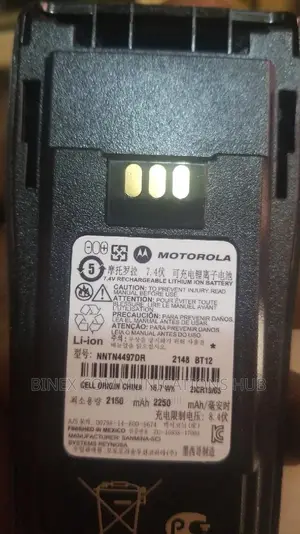 Motorola Cp200d Original Battery