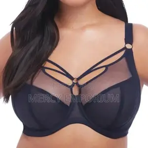 Non Padded Bra. Full Cup Bra, Blue Bra, Size 38G Bra