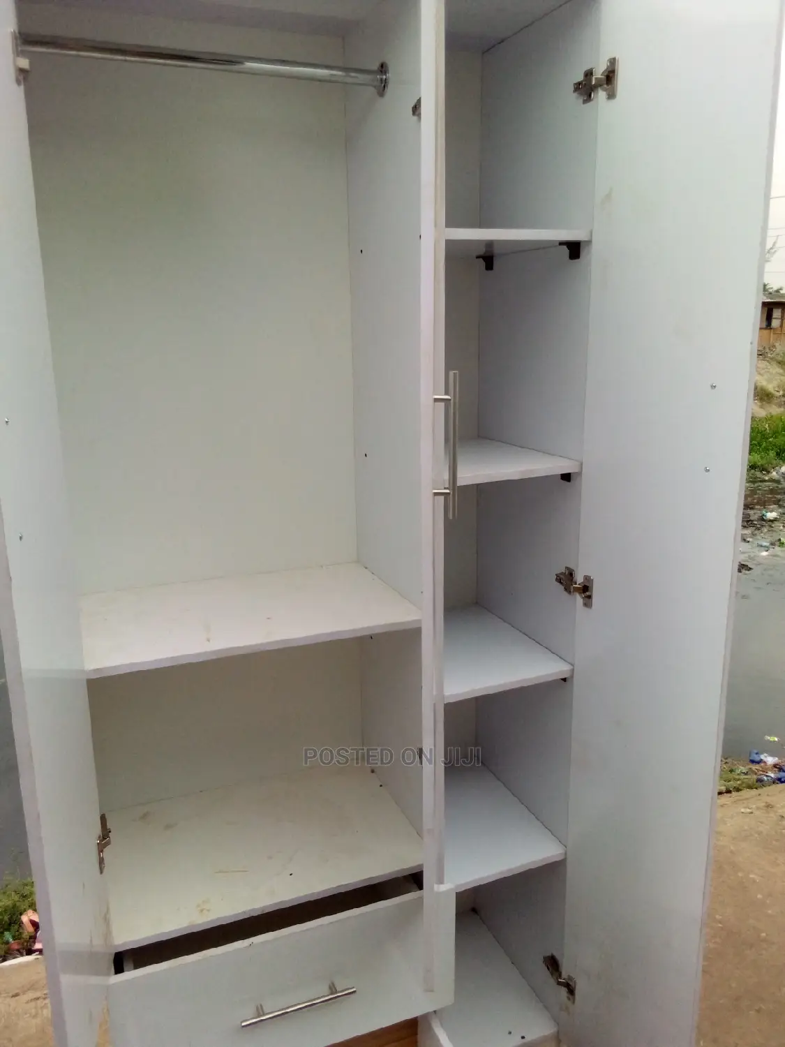 7 by 3ft Wardrobe - Solid Wood