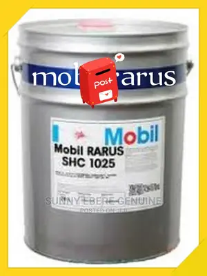 The Mobil Rarus SHC 1025 Air Compressor Lubricant