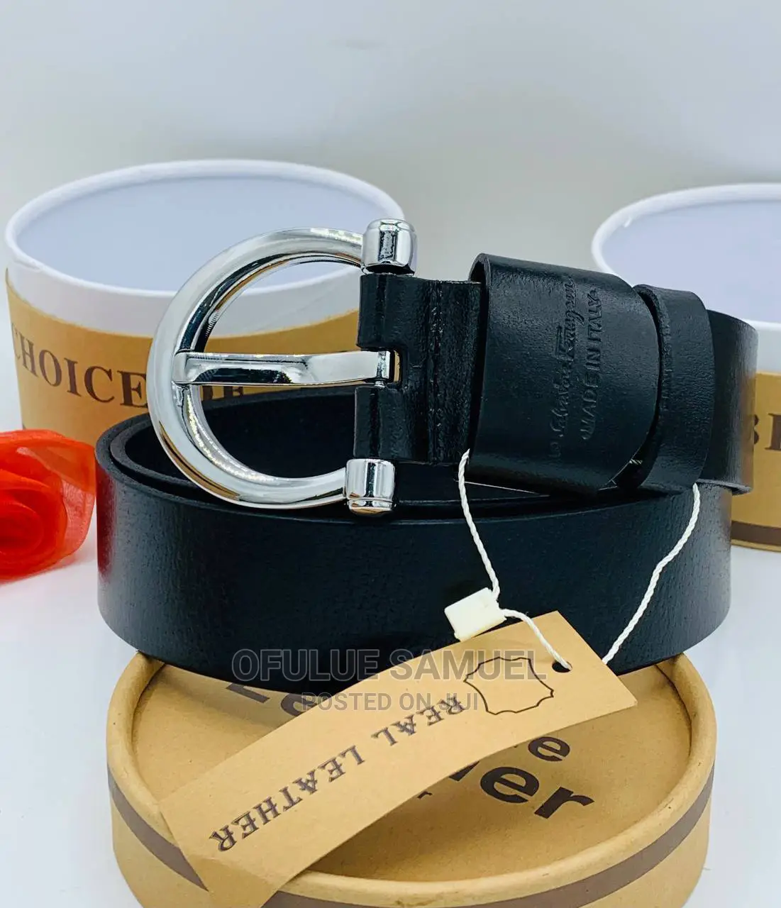 Designer Original Leather Belt